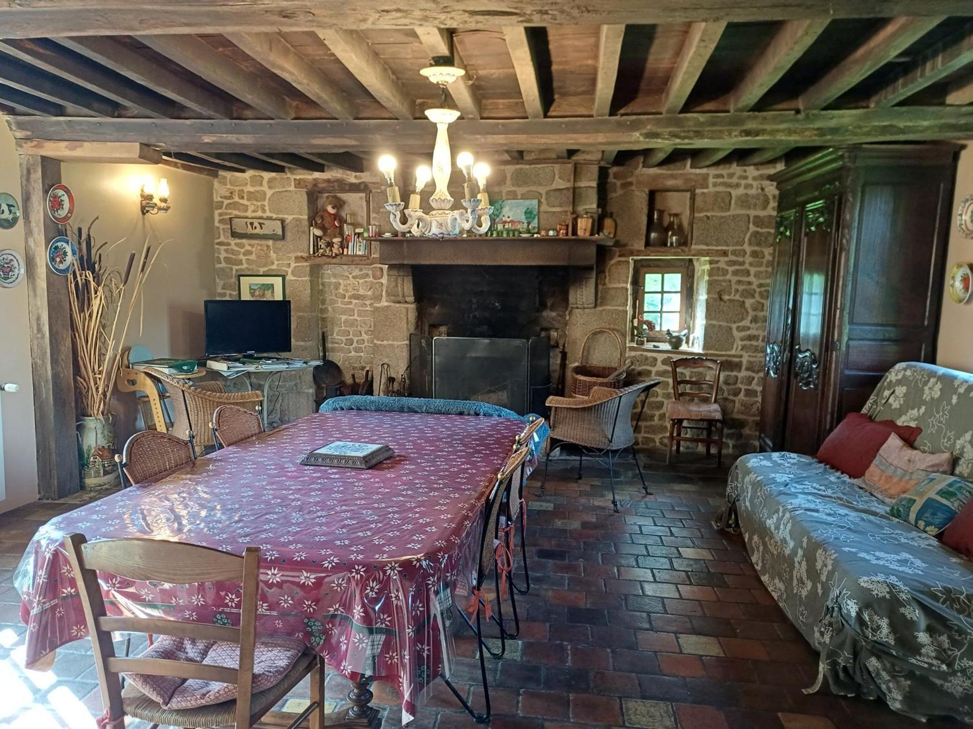 Vila Gite : La Cochetiere : Ancienne Ferme 18Eme Le Grais Exteriér fotografie